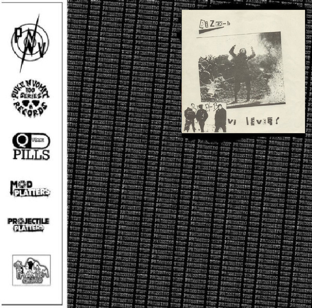 Bizex B - Vi Lever! USED LP (test press)
