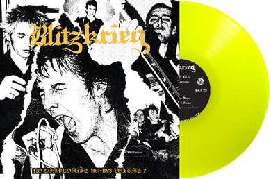 Blitzkrieg - No Compromise 1981 to 1983 Volume 2 NEW LP (highlighter yellow vinyl)