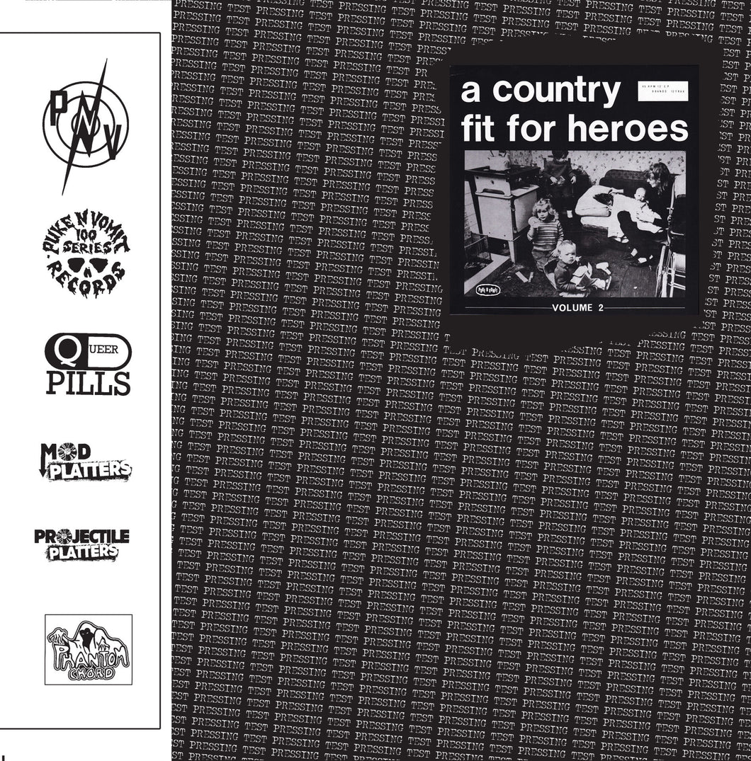 Comp - Country Fit For Heroes 2 USED LP (test press)