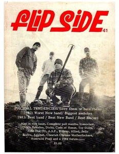 Flipside Fanzine #41 1983 USED MAGAZINE