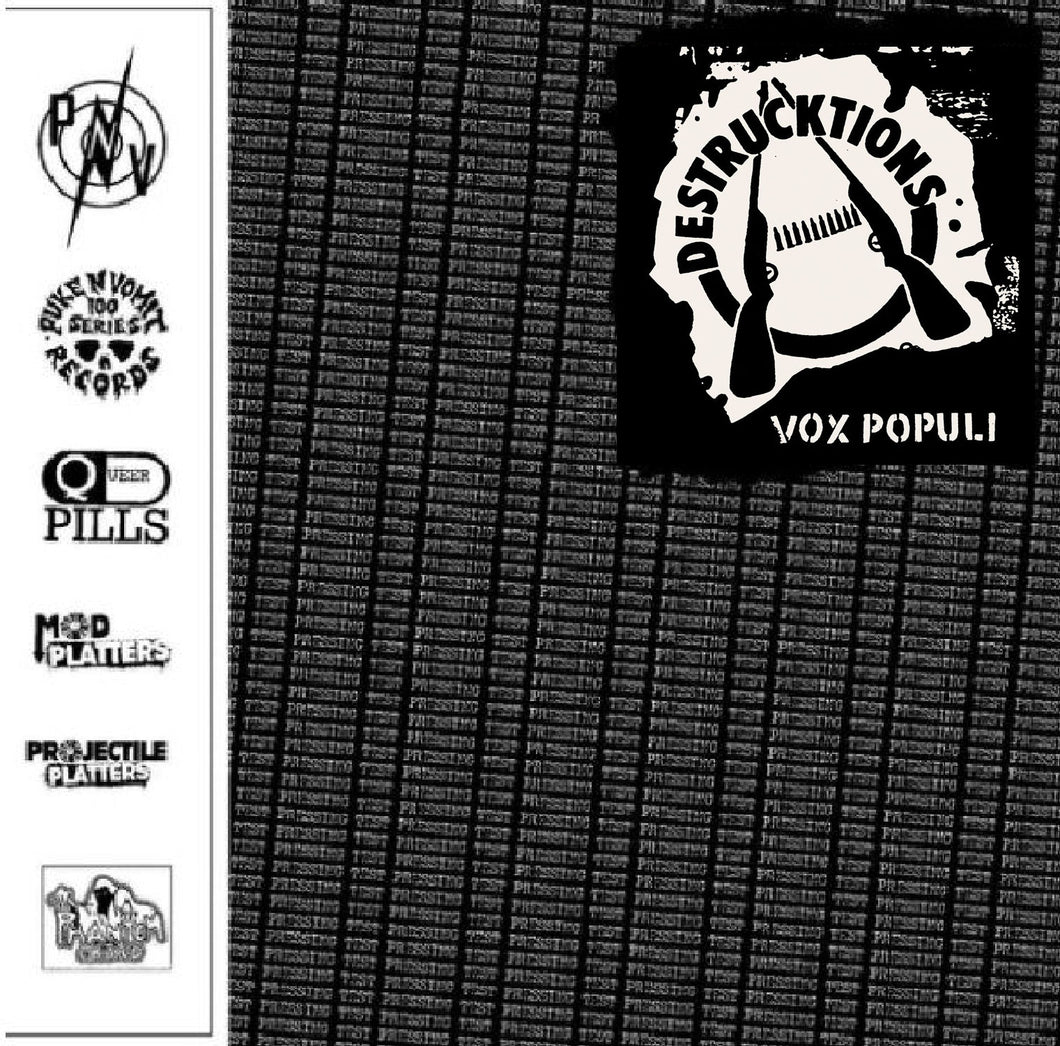 Destrucktions - Vox Populi USED LP (test press)