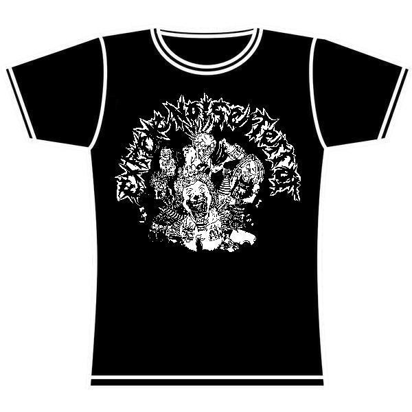 EXTREME NOISE TERROR RONALD GIRLS TSHIRT