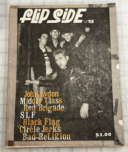 Flipside Fanzine #25 1981 USED MAGAZINE