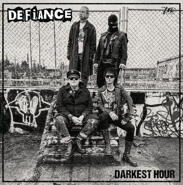 Defiance / Hat Trickers - Split NEW LP (black vinyl)  ships in aug