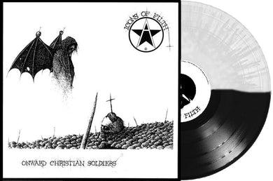 Icons Of Filth - Onward Christian Soldiers NEW LP (black split clear w/ white splatter vinyl)