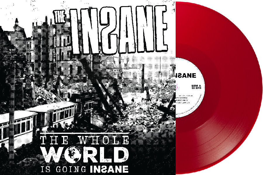 Insane - The Whole World Is Going Insane NEW LP (red vinyl)  ships aug
