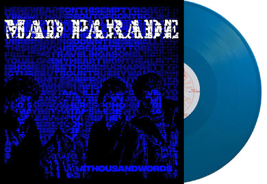 Mad Parade - 1000 Words NEW LP (blue vinyl screen printed covers)