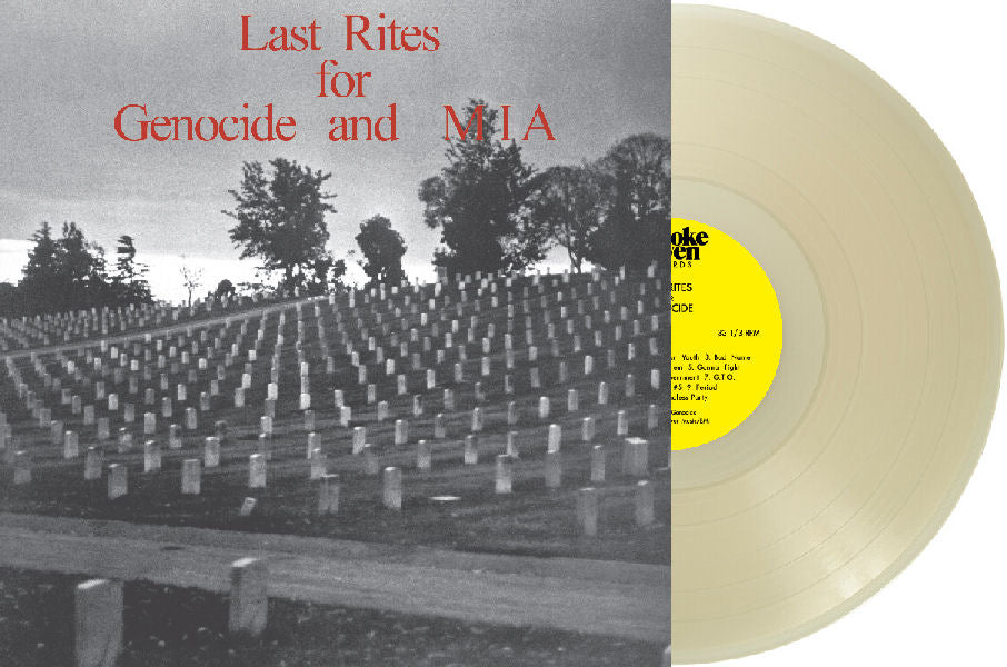 MIA / Genocide - Last Rites NEW LP (clear vinyl)