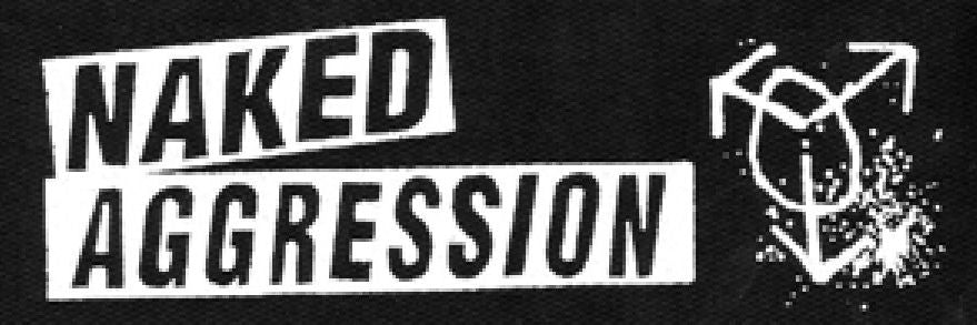 NAKED AGGRESSION LOGO patch