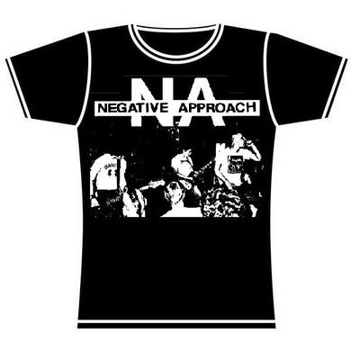 NEGATIVE APPROACH PIC GIRLS TSHIRT