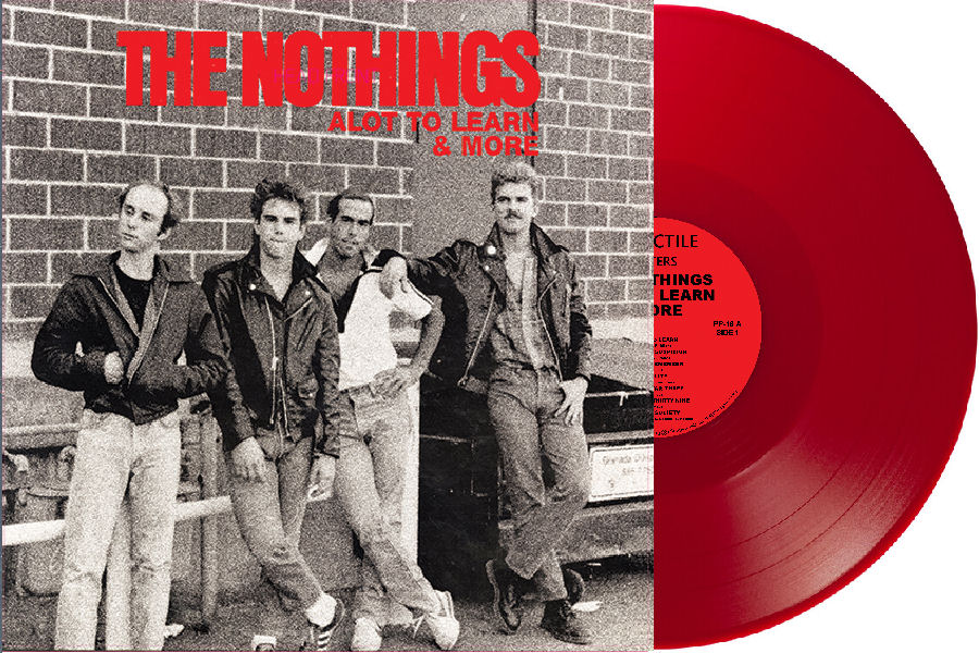 Nothings - Alot To Learn And More NEW LP (red vinyl)  ships aug