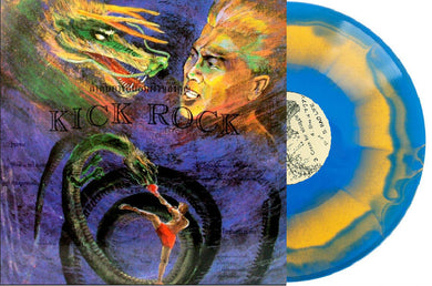 Poison Arts - Kick Rock NEW LP (blue and orange swirl vinyl)