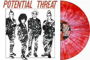 Potential Threat - Whats So Great Britain (singles, live, and demos) NEW LP (red w /white splatter vinyl) ships oct