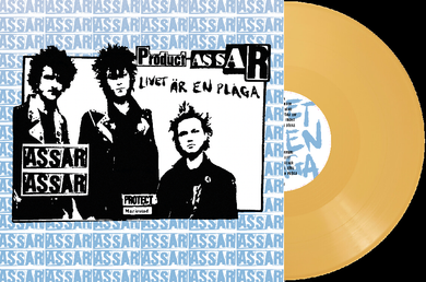 Product Assar - Livet Ar En Plaga NEW LP (mustard vinyl)