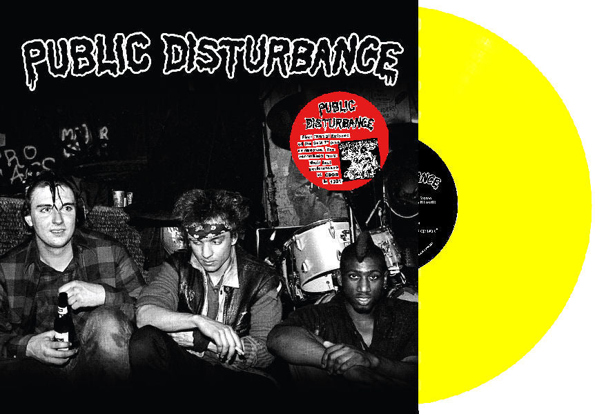 Public Disturbance - S&M 45 / Live at CBGB 1984  NEW LP (yellow vinyl)