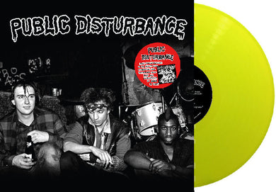 Public Disturbance - S&M 45 / Live at CBGB 1984  NEW LP (yellow vinyl) preorder --> out feb 15th