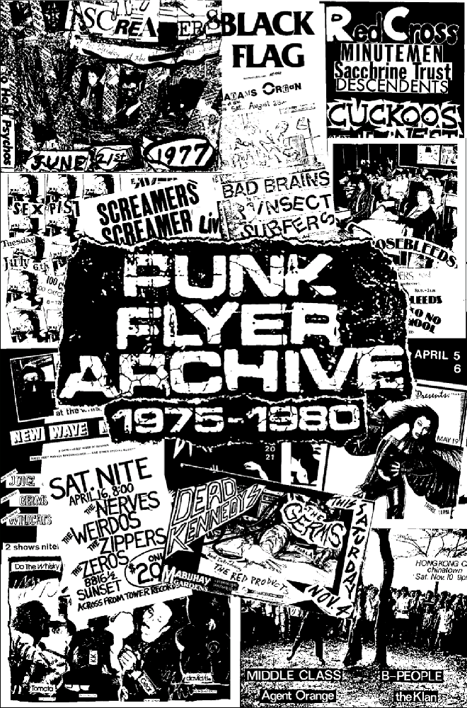 Punk Flyer Archive 1975 to 1980 NEW BOOK