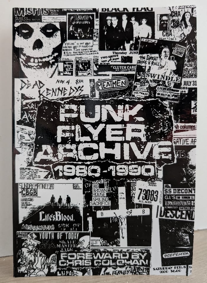 Punk Flyer Archive 1980 to 1990 NEW BOOK