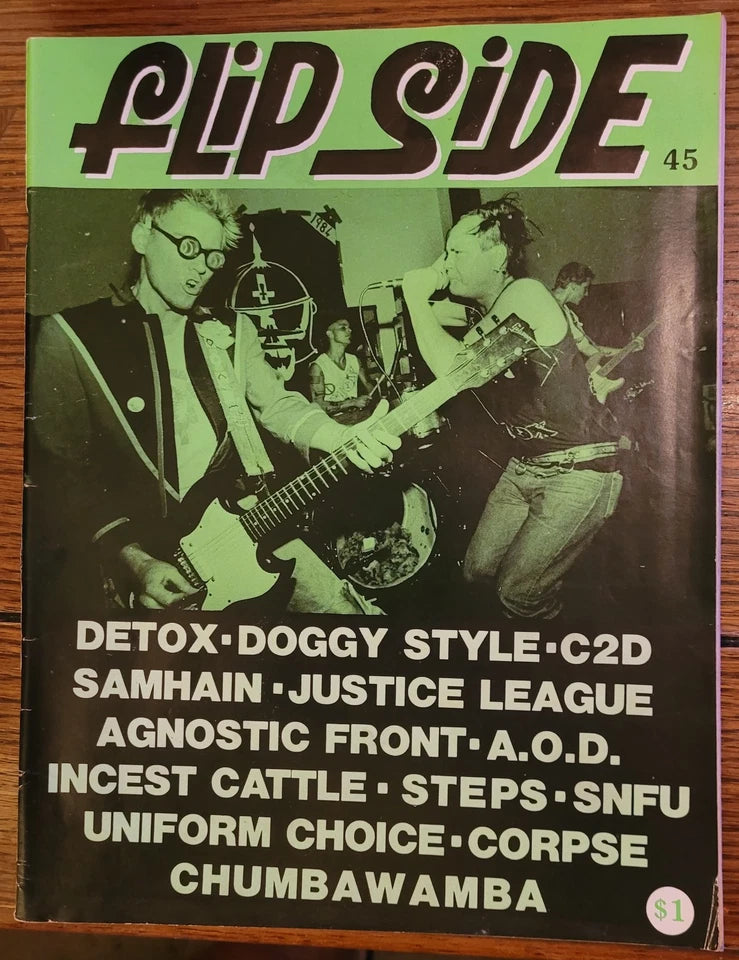 Flipside Fanzine #45 1985 USED MAGAZINE