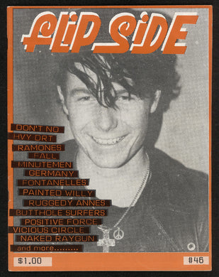 Flipside Fanzine #46 1985 USED MAGAZINE