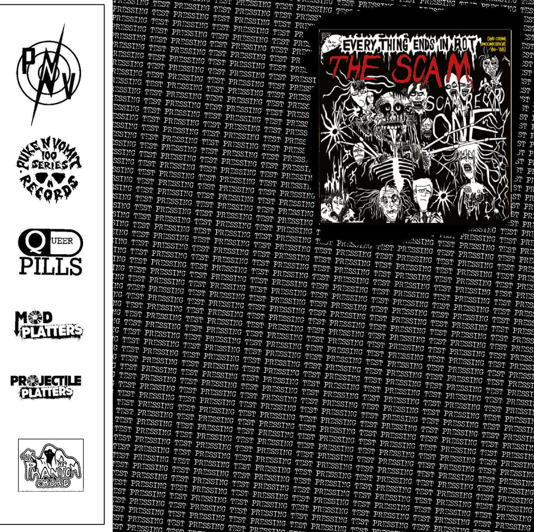 Scam - Everything Ends In Rot (and other decompositions 86 to 88) USED LP (test press)