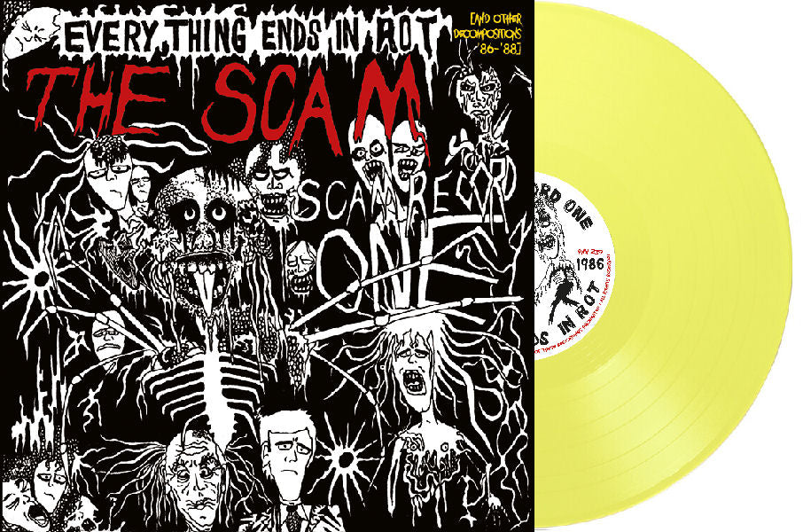 Scam - Everything Ends In Rot (and other decompositions 86 to 88) NEW LP (yellow vinyl) ships in dec