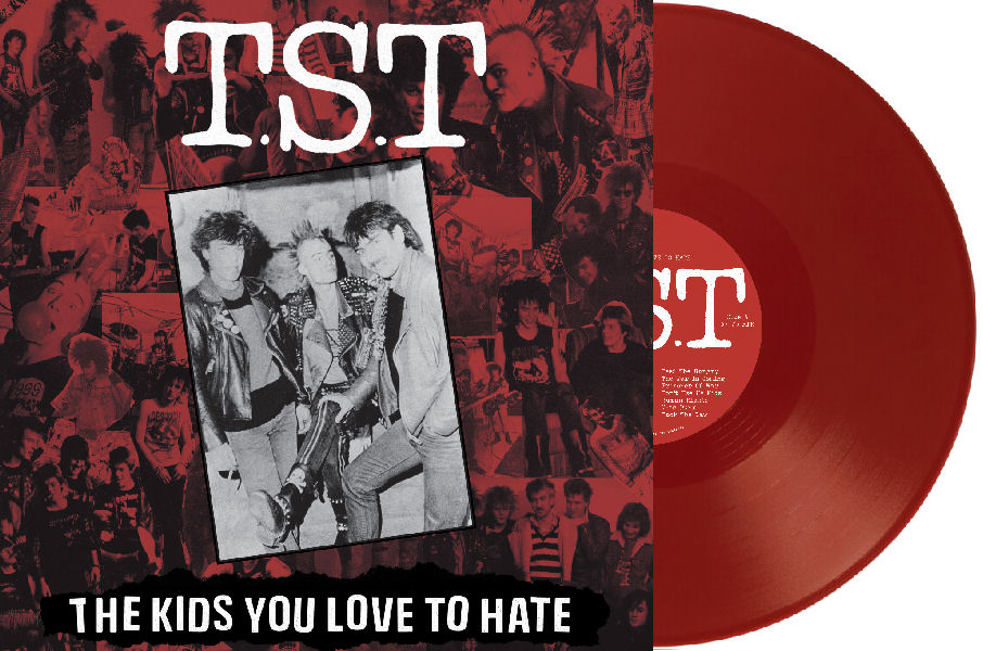 TST - The Kids You Love To Hate NEW LP (oxblood vinyl)