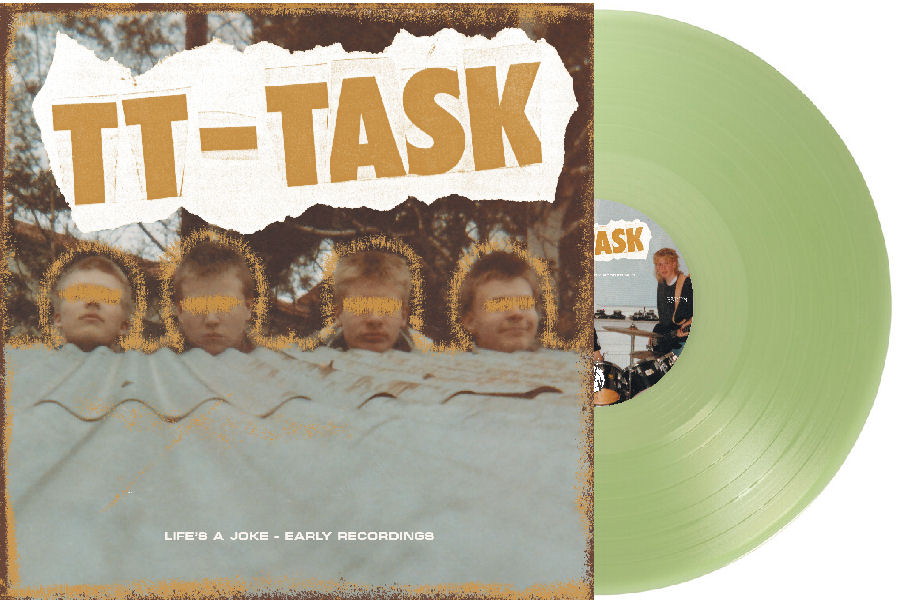 TT Task - Lifes A Joke (Early Recordings) NEW LP (cokebottle green vinyl)  ships in june