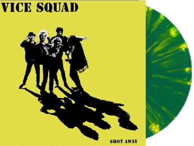 Vice Squad - Shot Away NEW LP (green w/ yellow splatter)