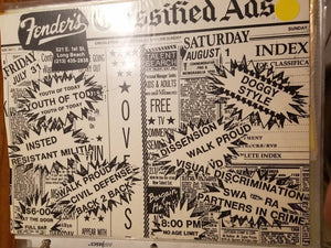 $10 PUNK FLYER - YOUTH OF TODAY INSTED RESISTANT MILITIA DISSENSION