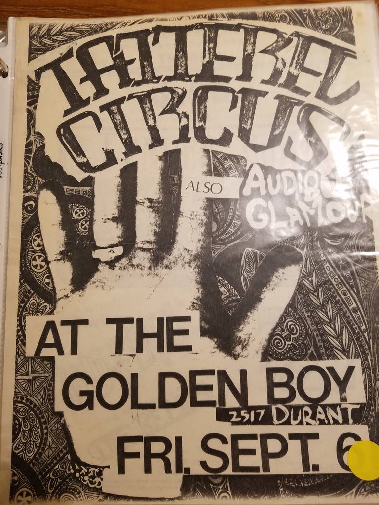 $10 PUNK FLYER - TATTERED CIRCUS