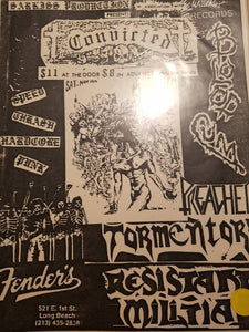 $10 PUNK FLYER - CONVICTED