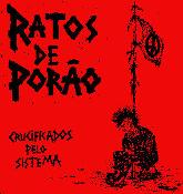 RATOS DE PORAO CRUCIFIED back patch