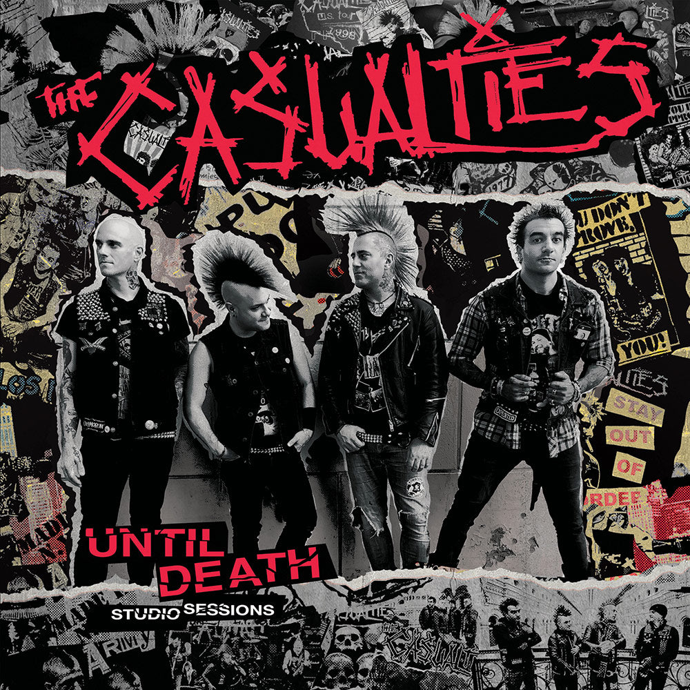 Casualties, The ‎- Until Death Studio Sessions NEW CD