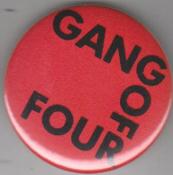 GANG OF FOUR - GANG OF FOUR big button