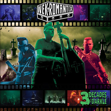 Nekromantix ‎- 3 Decades Of Darkle NEW PSYCHOBILLY / SKA 2xLP