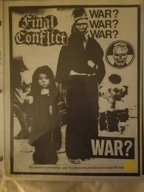 $15 PUNK FLYER FINAL CONFLICT