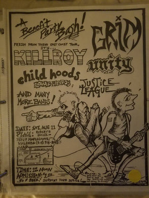 $15 PUNK FLYER GRIM KILLROY UNITY