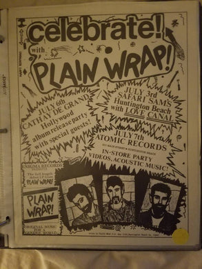 $15 PUNK FLYER PLAIN WRAP