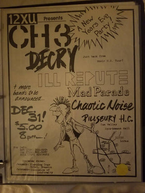 $15 PUNK FLYER CH3 DECRY ILL REPUTE