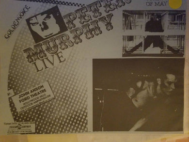 $15 PUNK FLYER PETER MURPHY