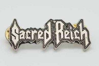 SACRED REICH - LOGO METAL BADGE