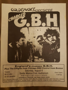 $15 PUNK FLYER - (8.5 x 11) GBH