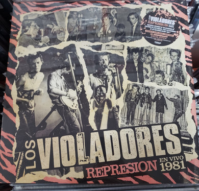 Los Violadores - Represion En Vivo 1981 NEW LP