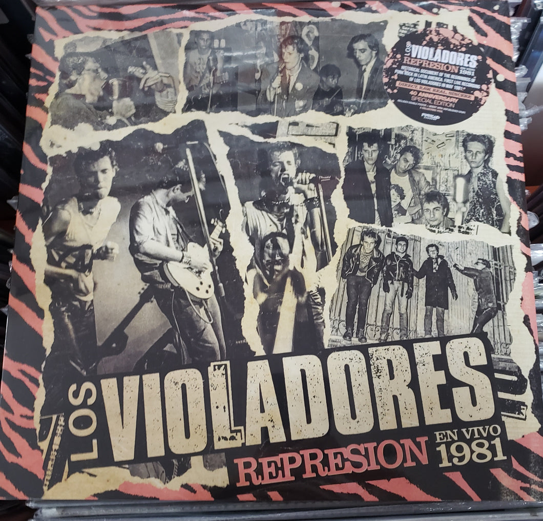 Los Violadores - Represion En Vivo 1981 NEW LP