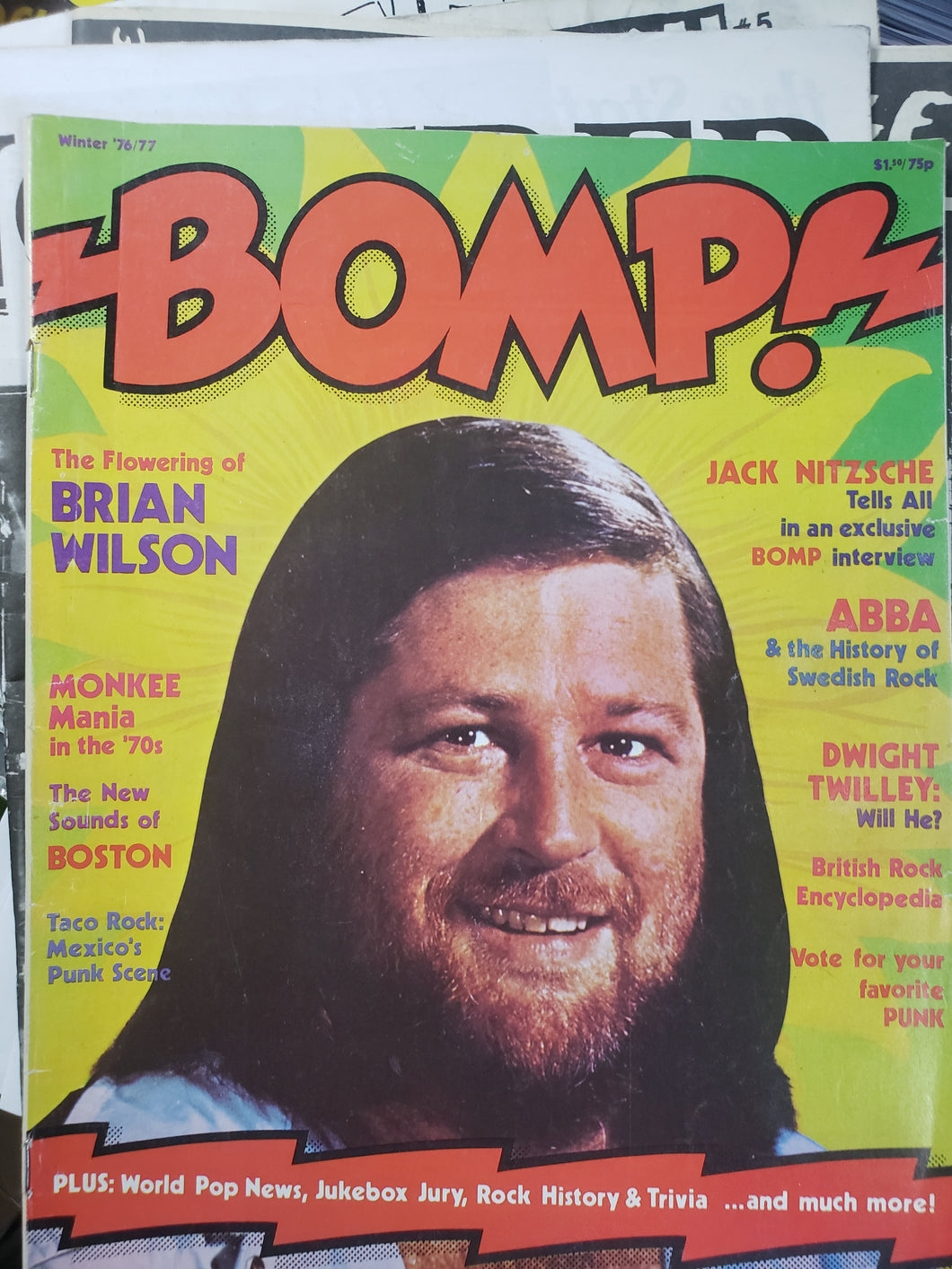 Bomp Magazine Bomp 1976/77 USED MAGAZINE – pukenvomitrecords.com
