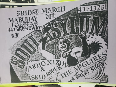 $5 PUNK FLYER - Soul Asylum (5.5x8.5)