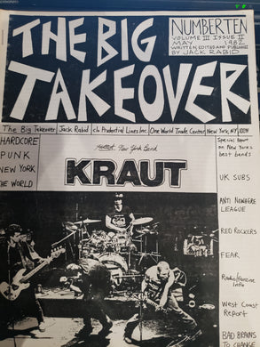 Big Takeover #10  1982  USED MAGAZINE