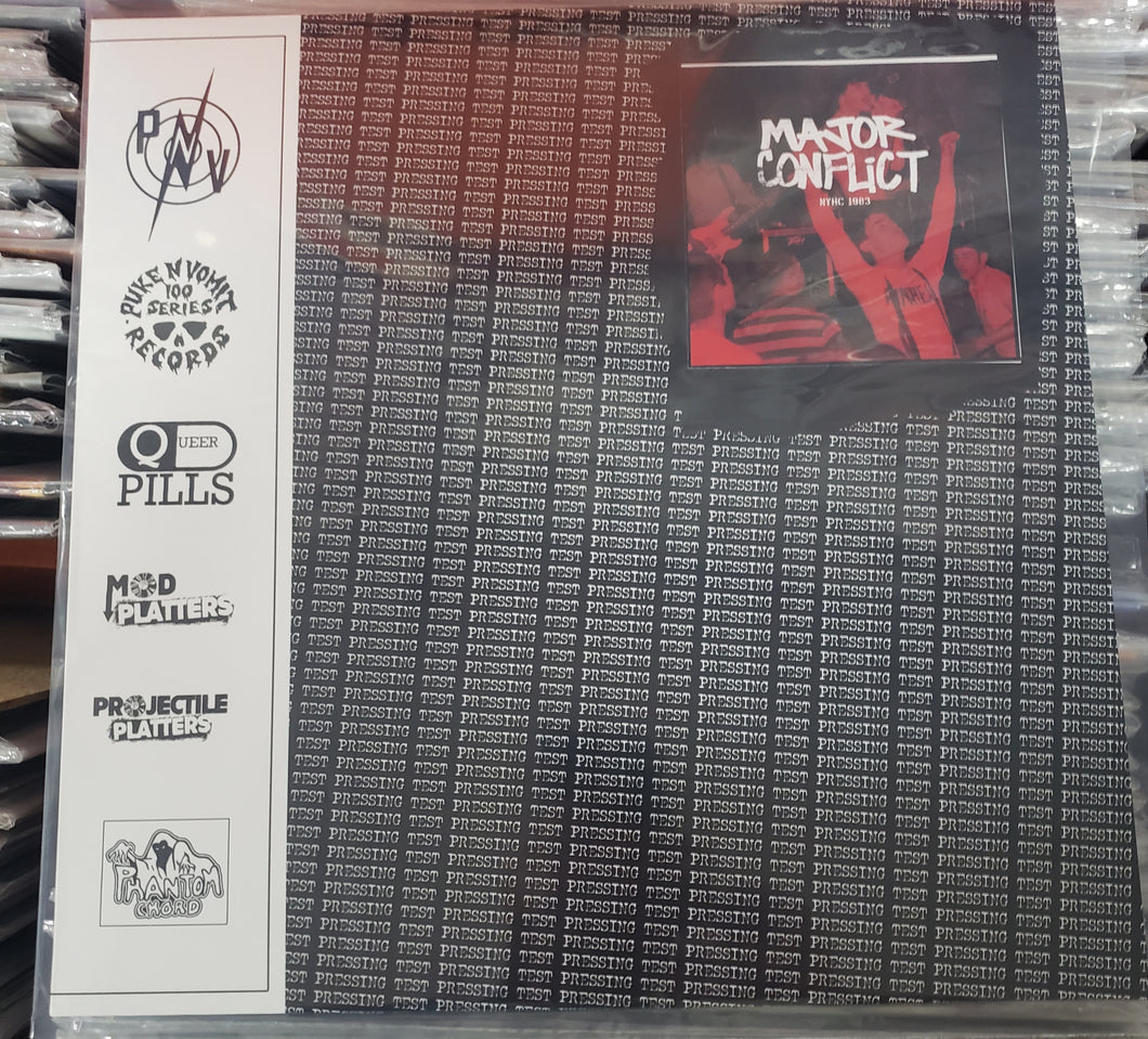 Major Conflict - NYHC 1983 USED LP (test press)