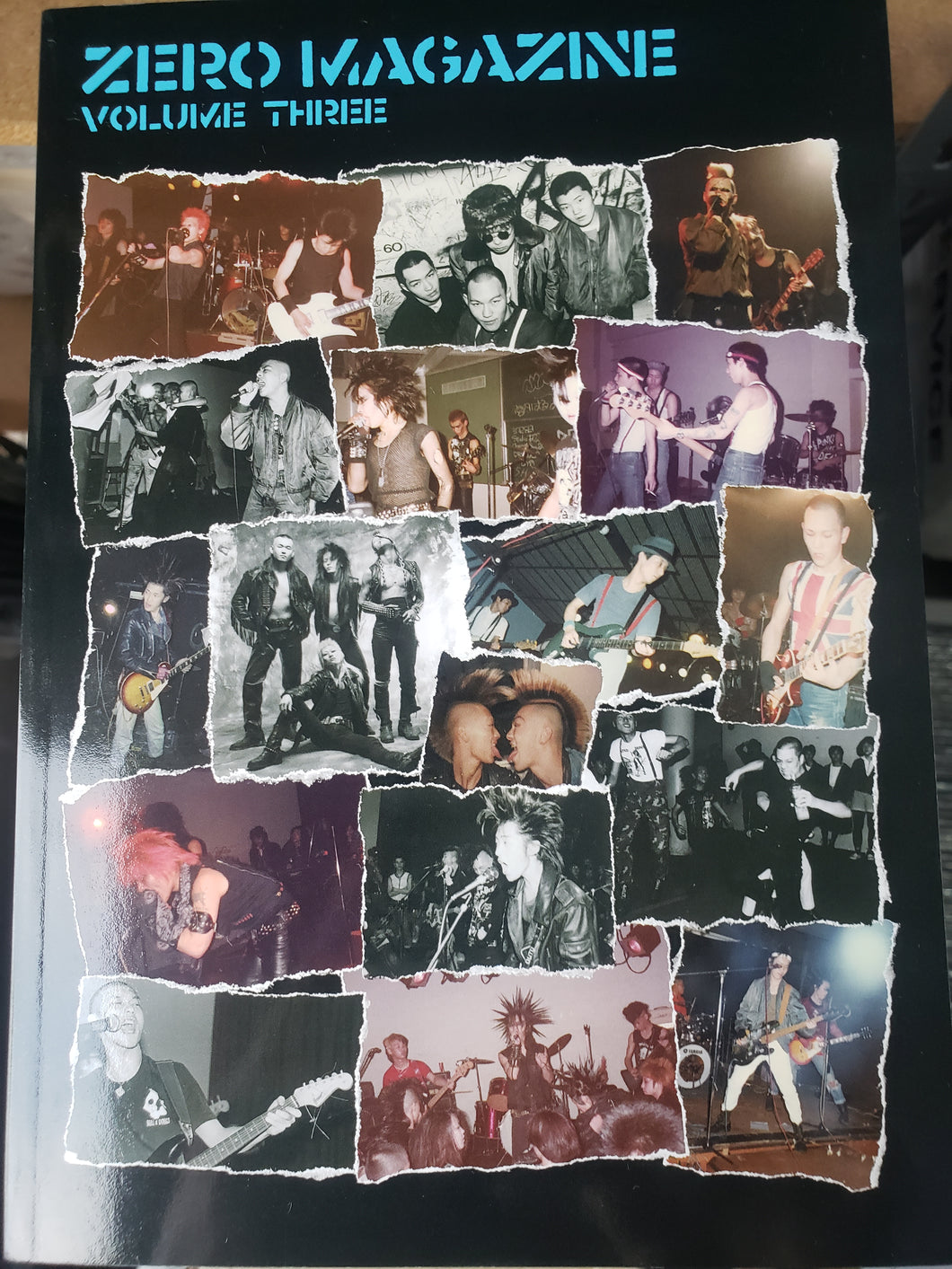 ZERO MAGAZINE Vol THREE - Kansai hardcore and Japanese skinheads movement from 1983 to 1989 Photo book NEW MAGAZINE